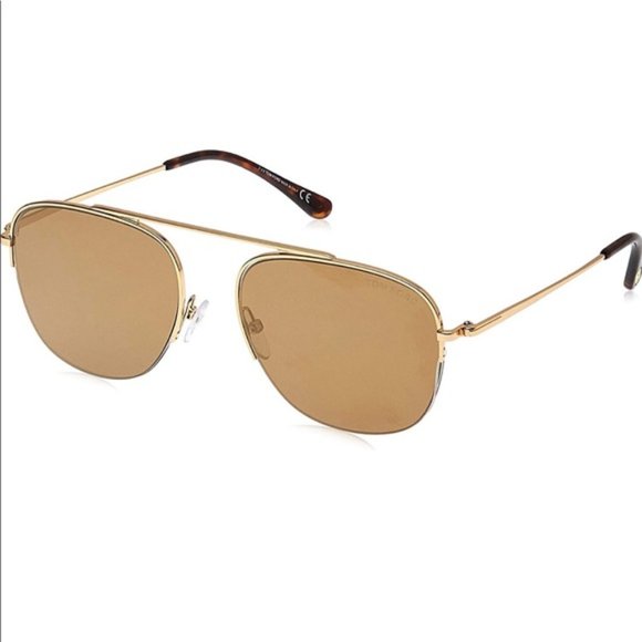 Tom Ford Abott Men's Sunglasses Gold